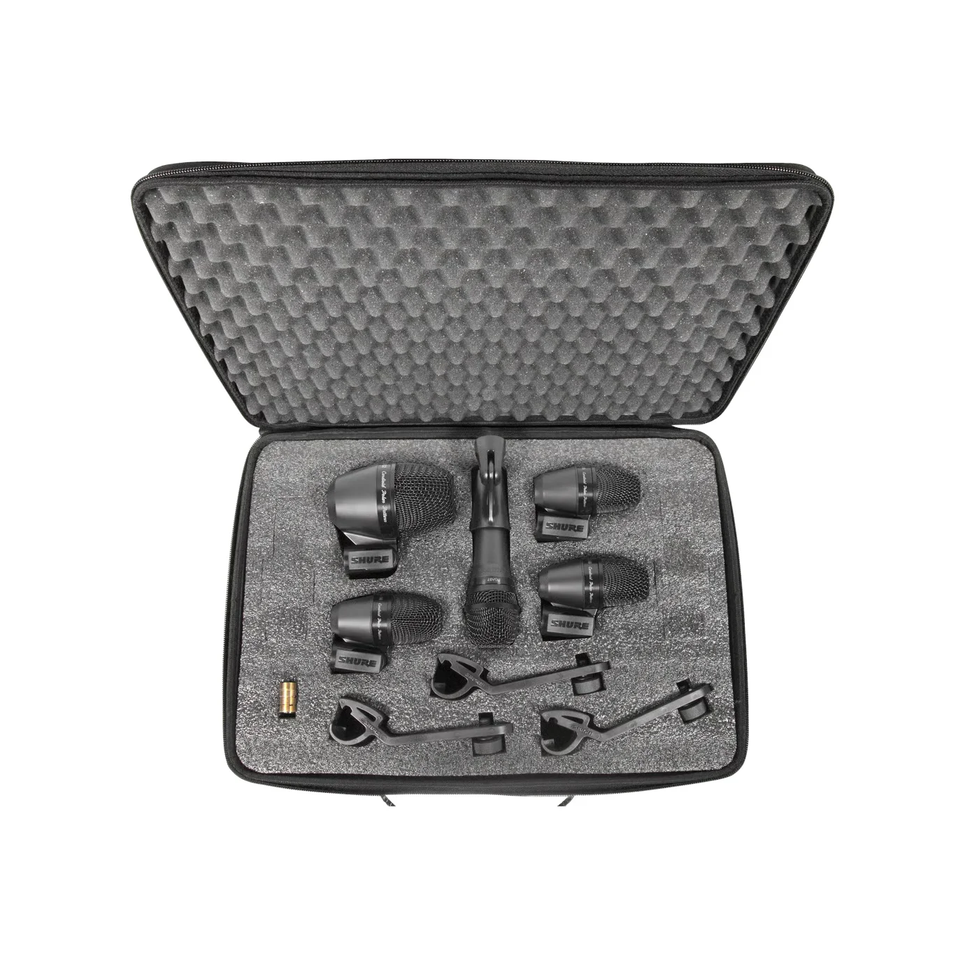 SET DE MICROFONOS SHURE PGADRUMKIT5