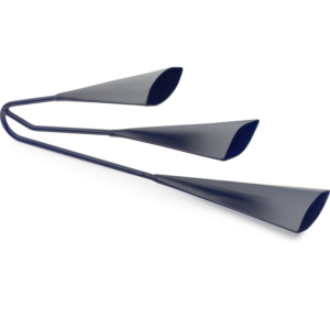 agogo 3 bocas stagg AGGM3 de metal negro