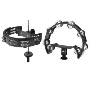aro media luna 16 sonajas stagg TABDBK negro hi hat
