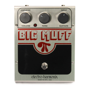 pedal de distorsion electro harmonix BIG MUFF para guitarra