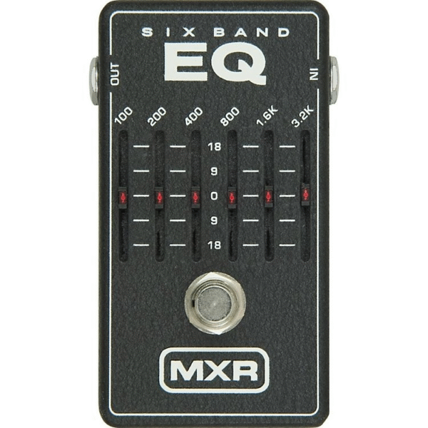 PEDAL ECUALIZADOR MXR SIX BAND EQ