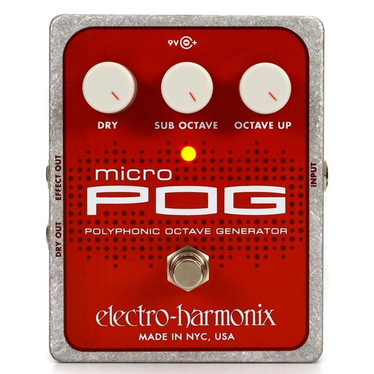 PEDAL OCTAVADOR ELECTRO HARMONIX MICRO POG