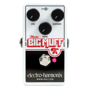 pedal de distorsion electro harmonix NANO BIG MUFF para guitarra