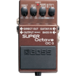pedal octavador boss OC3 para guitarra y bajo