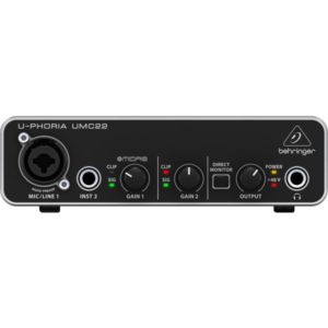 PLACA DE AUDIO EXTERNA BEHRINGER UMC22