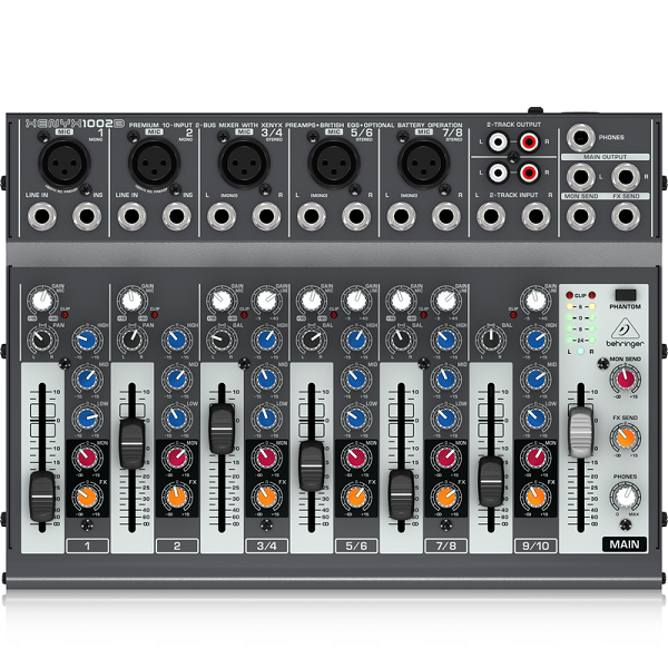 MIXER 10 CANALES BEHRINGER