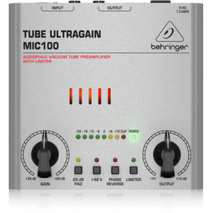 PREAMPLIFICADOR DE MICROFONO BEHRINGER MIC100