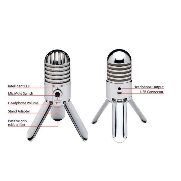 MICROFONO CONDENSER USB SAMSON MTR MICROFONO CONDENSER USB SAMSON MTR