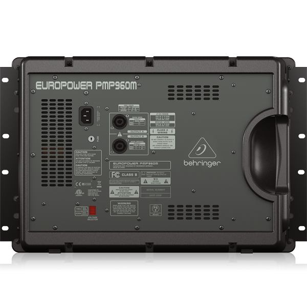 MIXER POTENCIADA 6 CANALES BEHRINGER