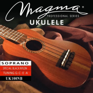 ENCORDADO MAGMA UKELELE NEGRO UK100NB