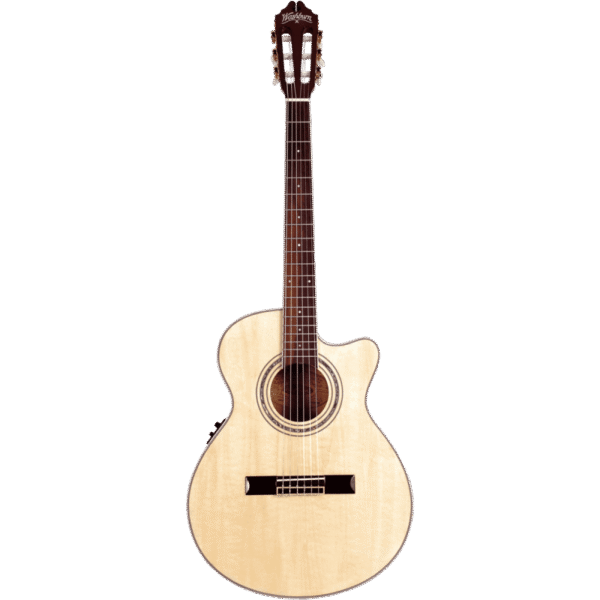 GUITARRA CLASICA C/ECUALIZADOR WASHBURN EAC12NAT GUITARRA CLASICA C/ECUALIZADOR WASHBURN EAC12NAT