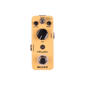 PEDAL SIMULADOR DE ACÚSTICA P/GUITARRA MOOER ACOUSTIKAR
