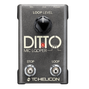 PEDAL LOOPER TC HELICON DITTO MIC