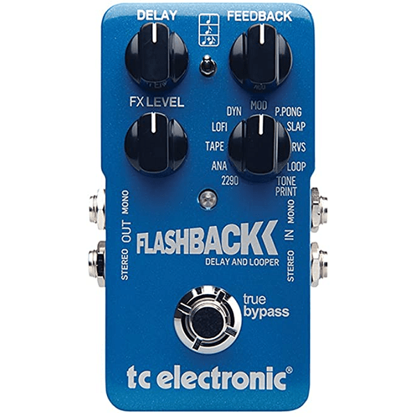 PEDAL DELAY P/GUITARRA TC ELECTRONIC FLASHBACK