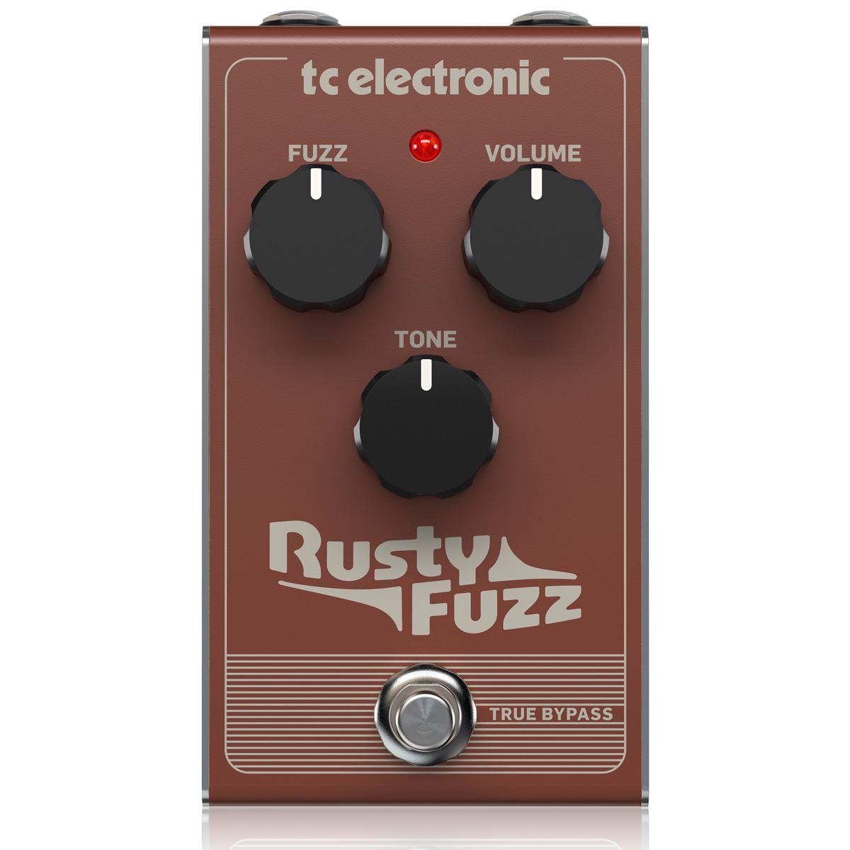 PEDAL FUZZ P/GUITARRA TC ELECTRONIC RUSTY FUZZ