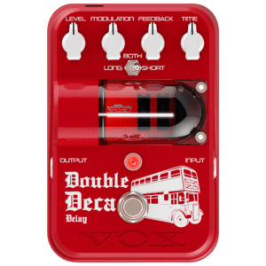PEDAL DELAY P/GUITARRA VOX DOUBLE DECA