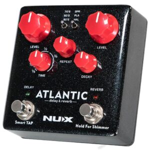 PEDAL DELAY/REVERB P/GUITARRA NUX ATLANTIC
