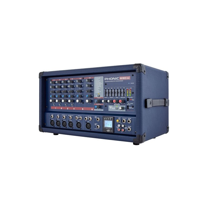 MIXER POTENCIADO C/BLUETOOTH PHONIC POWER 630 RW