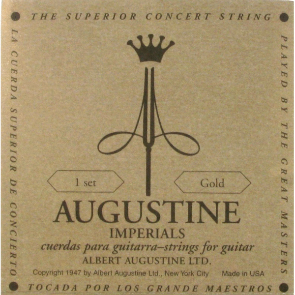 ENCORDADO P/GUITARRA CLÁSICA AUGUSTINE IMPERIALS GOLD ENCORDADO P/GUITARRA CLÁSICA AUGUSTINE IMPERIALS GOLD