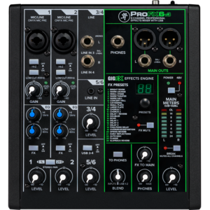 MIXER/INTERFACE MACKIE PROFX6V3