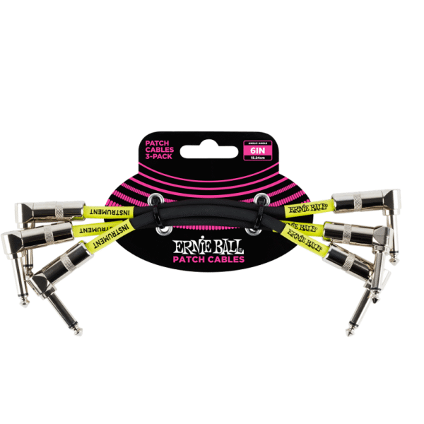 CABLE INTERPEDAL ERNIE BALL 3 PACK