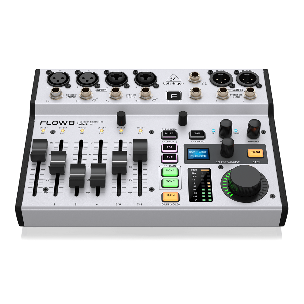 MIXER DIGITAL 8 CANALES BEHRINGER FLOW 8