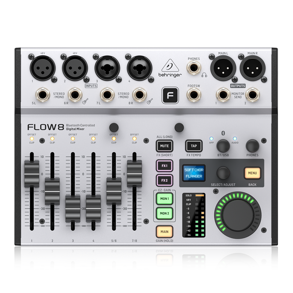 MIXER DIGITAL 8 CANALES BEHRINGER FLOW 8