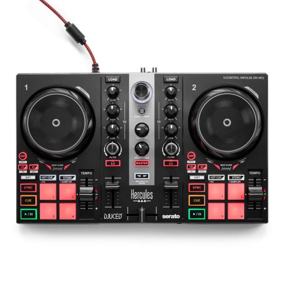 CONTROLADOR DJ HERCULES INPULSE 200 MK2