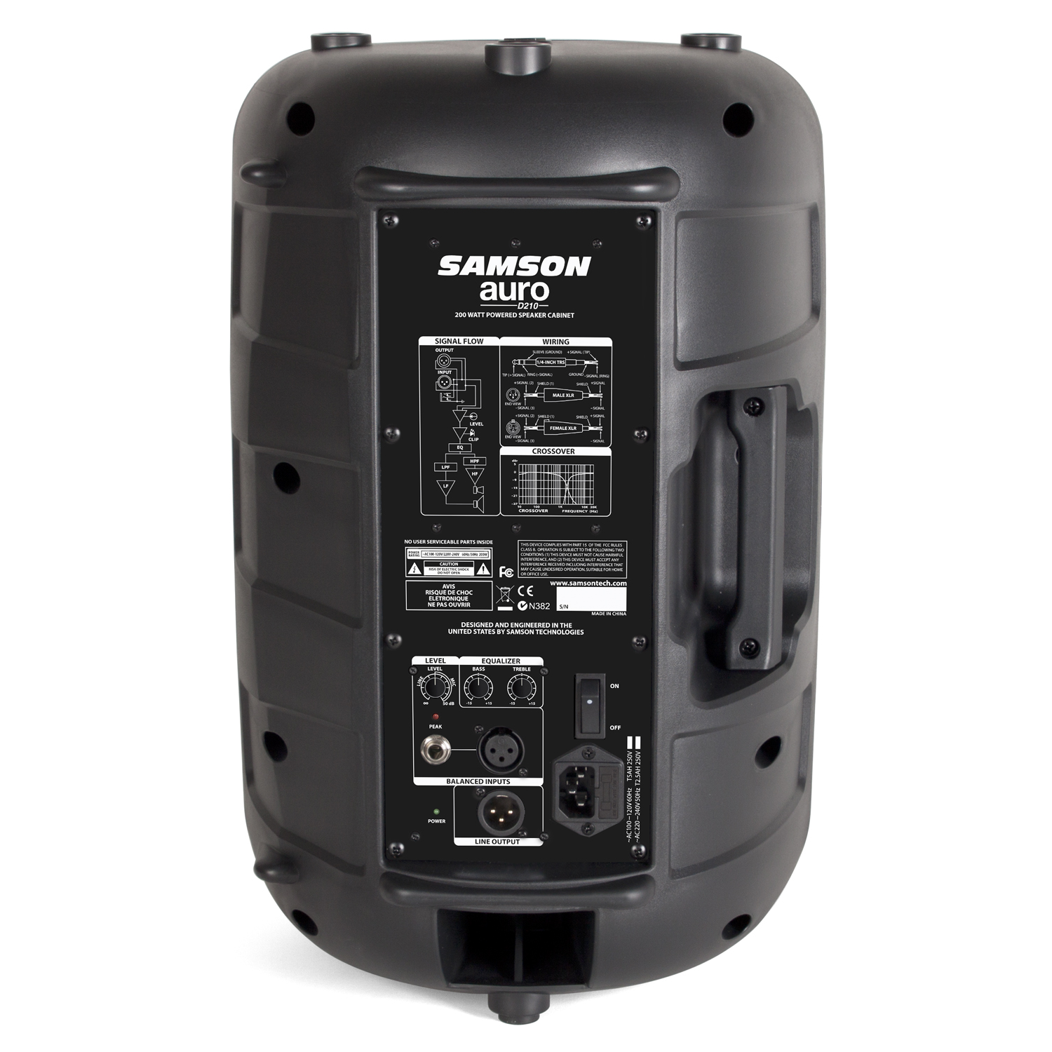 BAFLE ACTIVO SAMSON AURO D210A