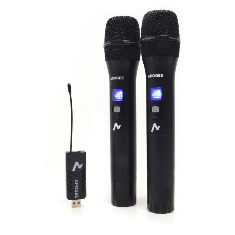 SISTEMA INALAMBRICO DE MANO DOBLE APOGEE U12H
