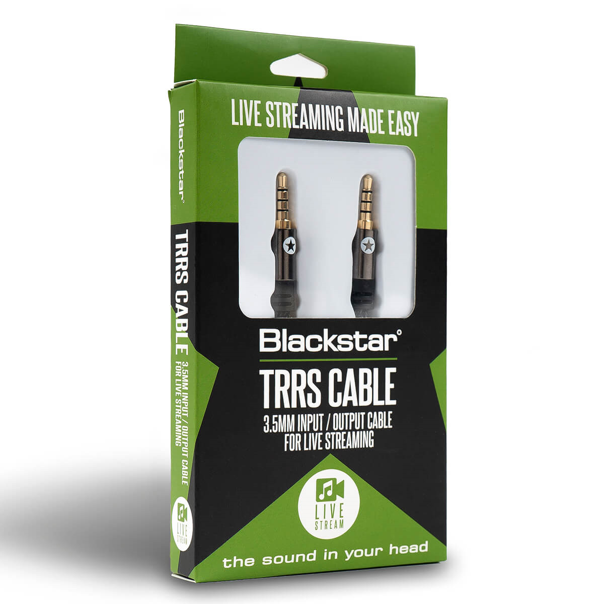 CABLE MINI PLUG TRRS BLACKSTAR 1.8M