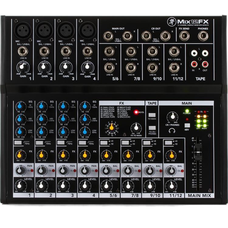 MIXER MACKIE MIX12FX