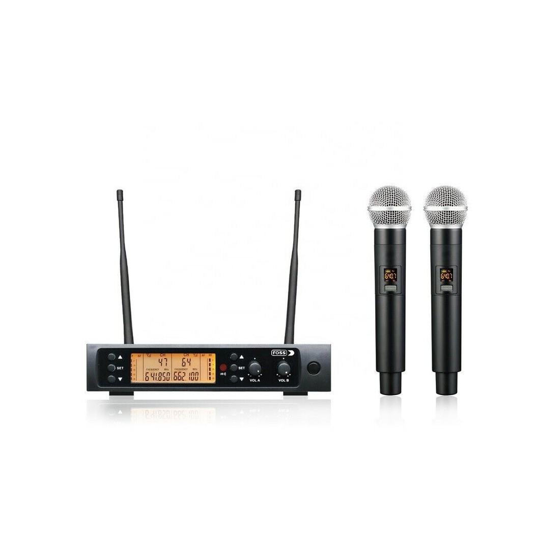 SISTEMA INALÁMBRICO DE MANO DOBLE ROSS FUP-002
