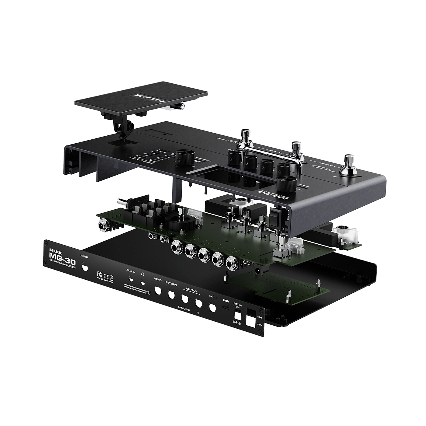 PEDALERA MULTIEFECTO NUX MG-30