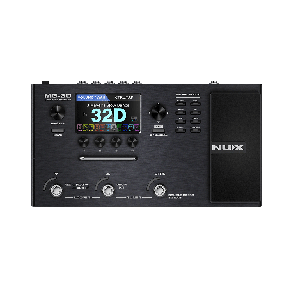PEDALERA MULTIEFECTO NUX MG-30