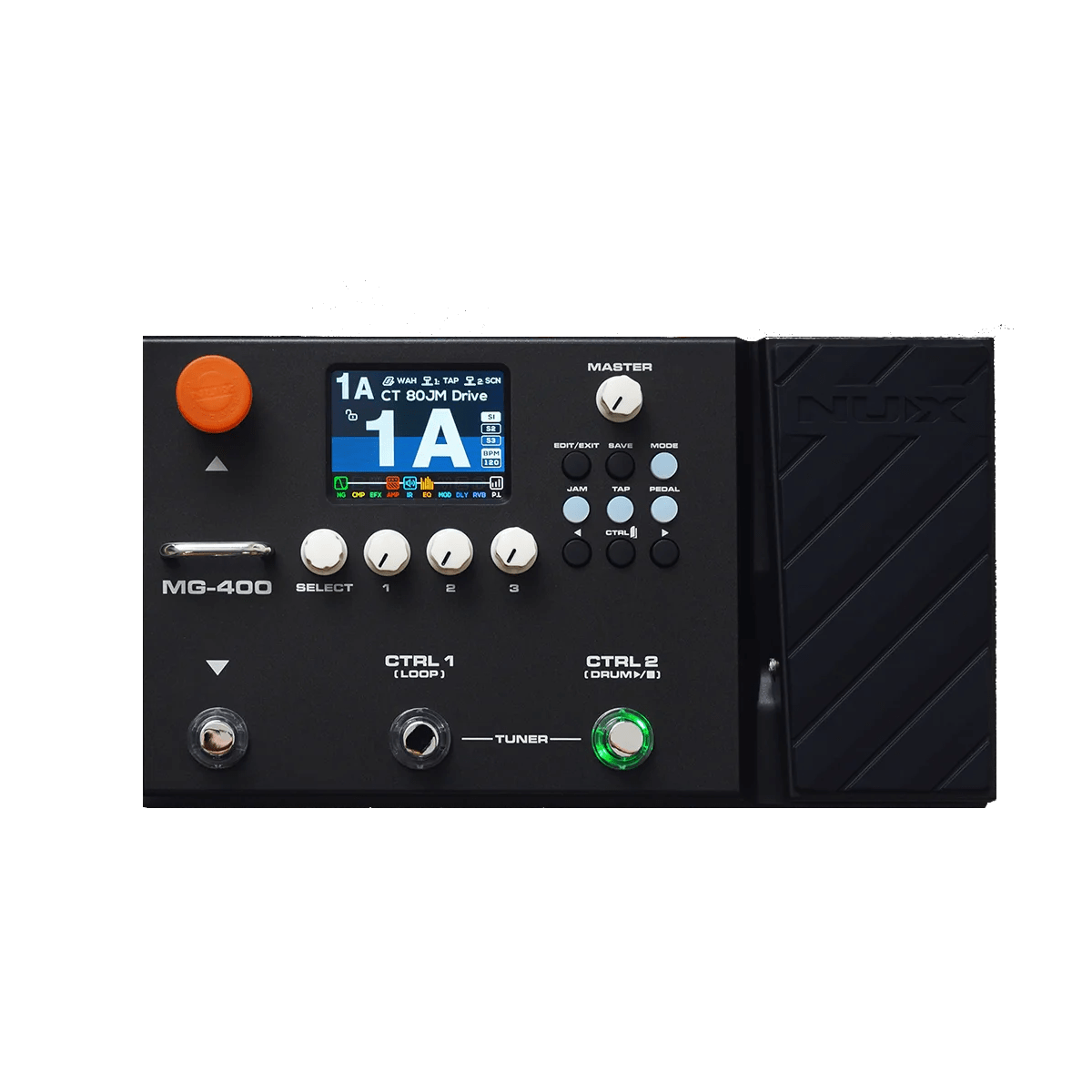 PEDALERA MULTIEFECTO NUX MG-400