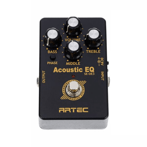 PEDAL ECUALIZADOR P/ACÚSTICA ARTEC SE-OE3