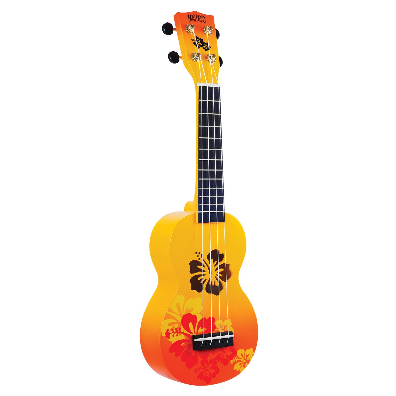 UKELELE SOPRANO MAHALO DESIGNER SERIES HIBISCUS