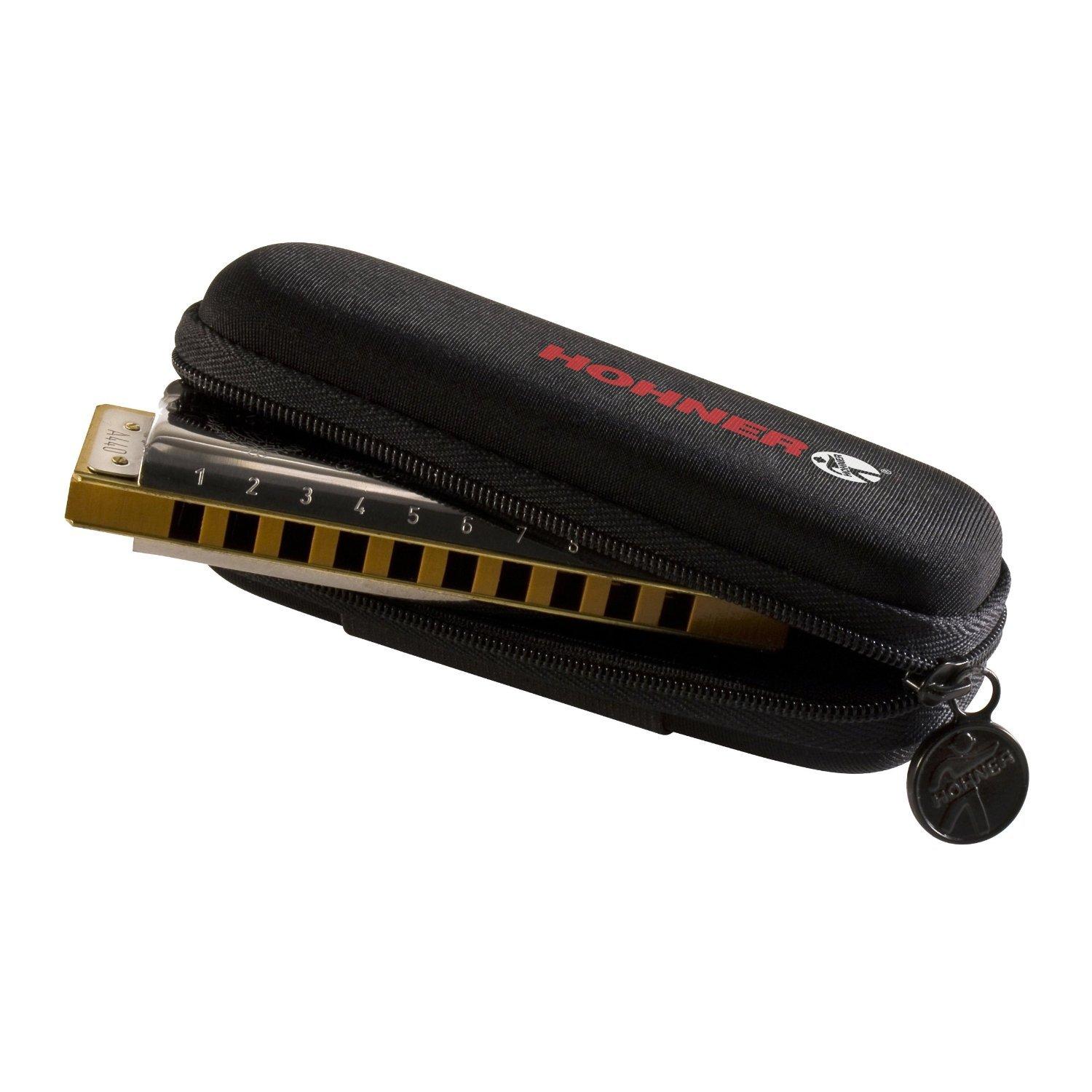 ESTUCHE SEMI RIGIDO PARA ARMÓNICA HOHNER