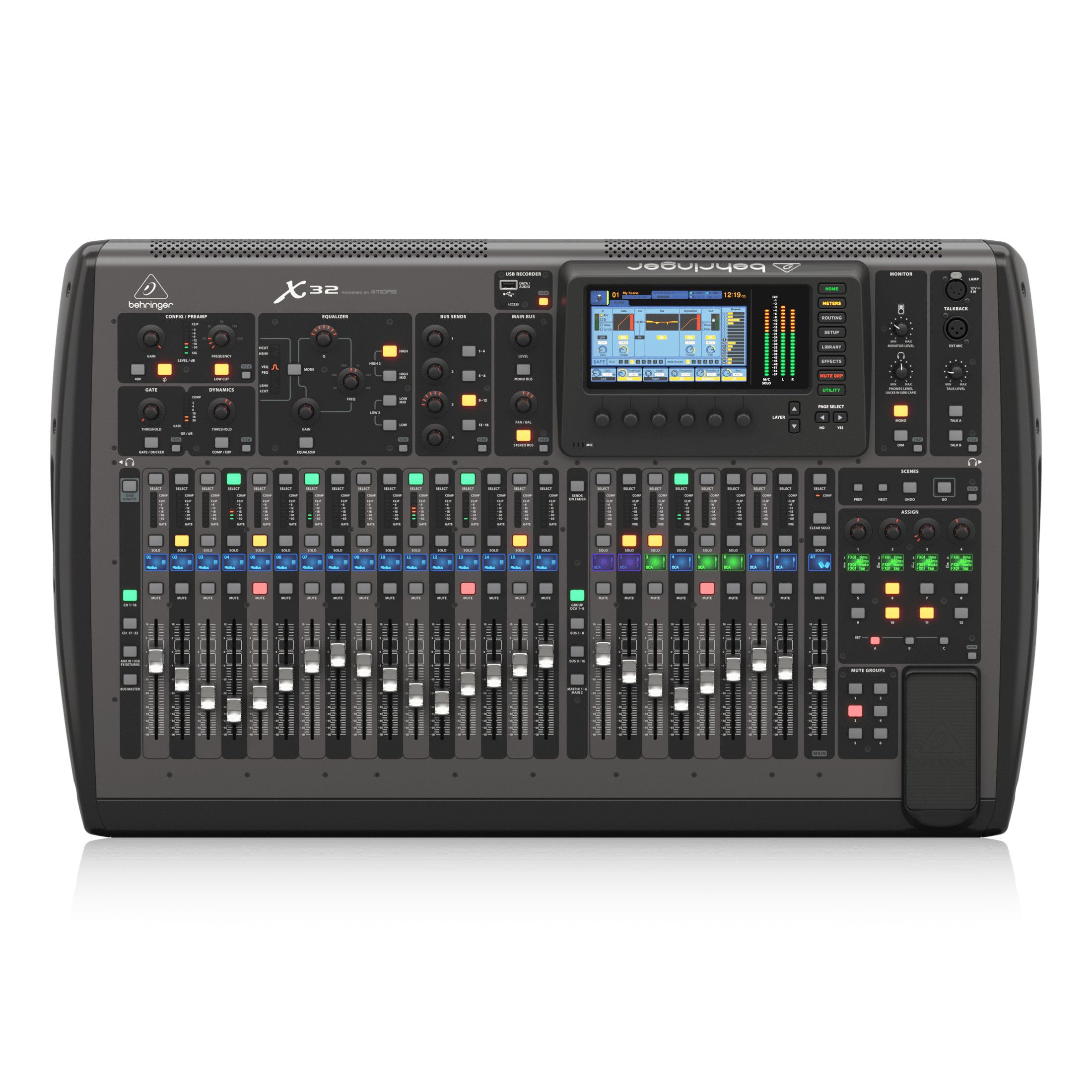 MIXER DIGITAL 32 CANALES BEHRINGER X32