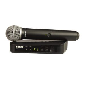 SISTEMA INALÁMBRICO DE MANO SHURE BLX24AR/PG58-M5