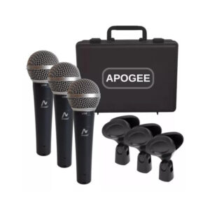 MICRÓFONO DINÁMICO APOGEE U-58 SET X 3
