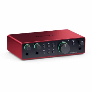 INTERFACE DE AUDIO FOCUSRITE SCARLETT 2I2 4TA GEN
