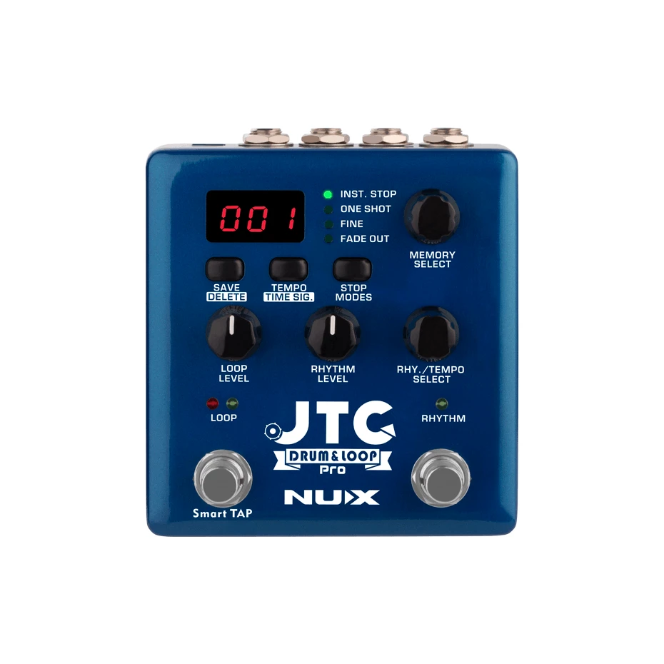 PEDAL LOOPER NUX JTC DRUM & LOOP PRO