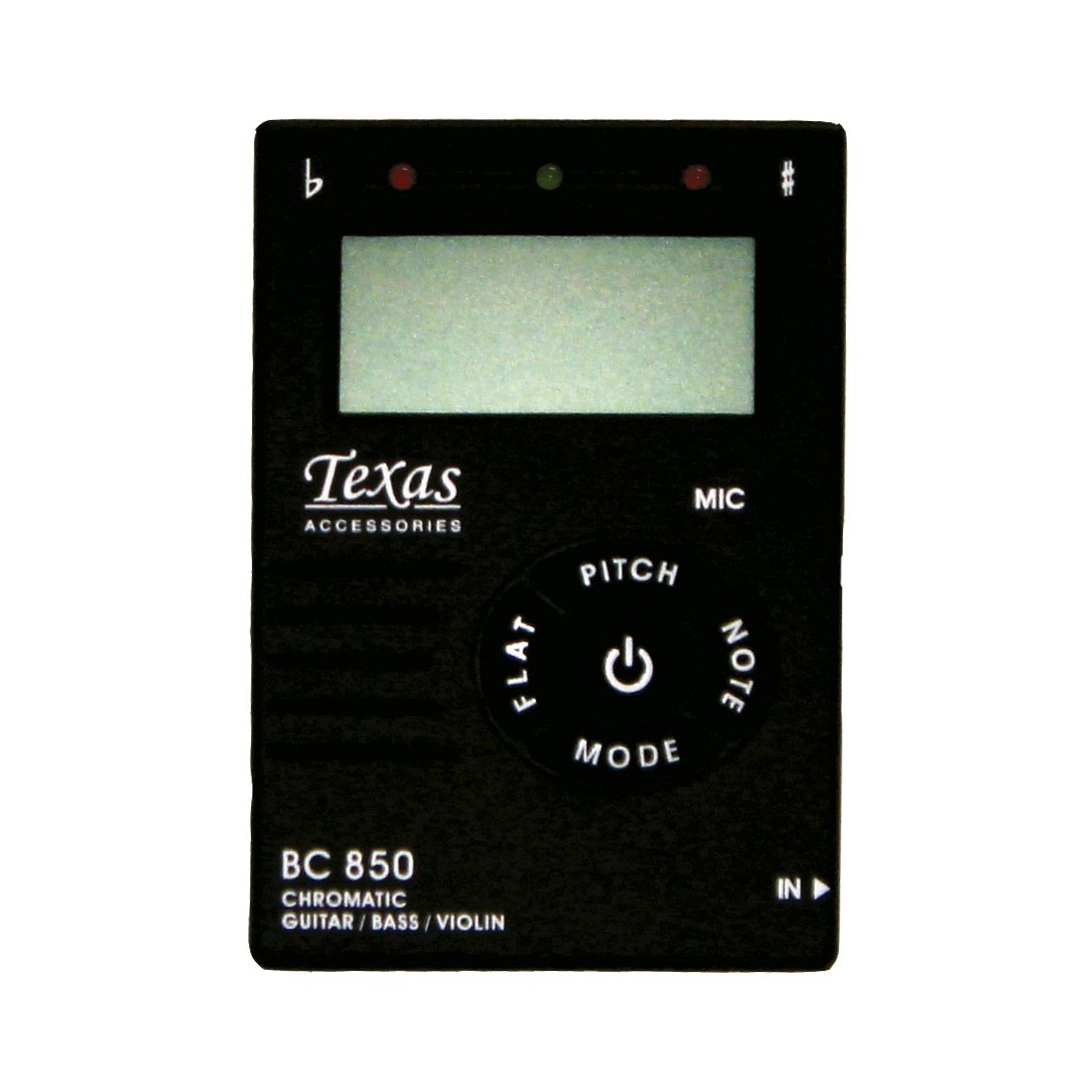 AFINADOR CROMÁTICO TEXAS BC-850