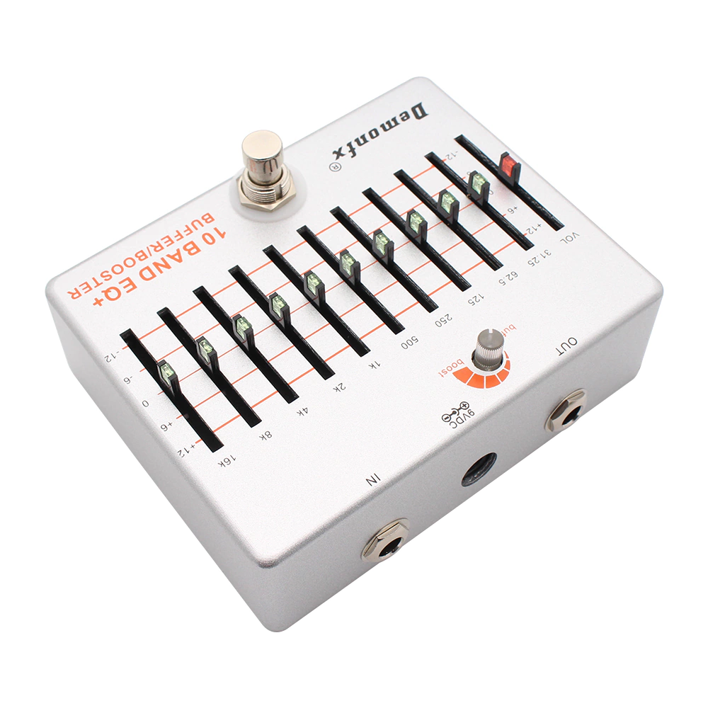 PEDAL ECUALIZADOR DEMONFX 10 BAND EQ+