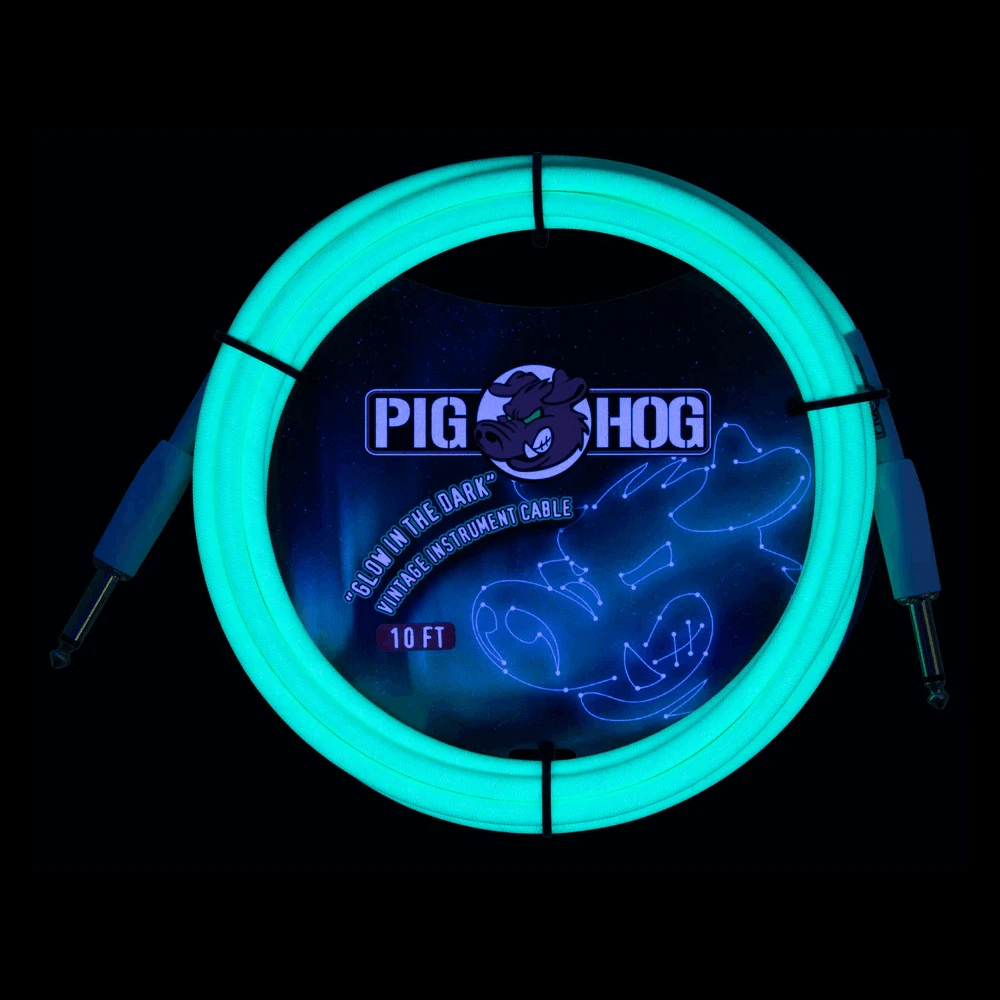CABLE PLUG-PLUG PIG HOG GLOW IN THE DARK 3M