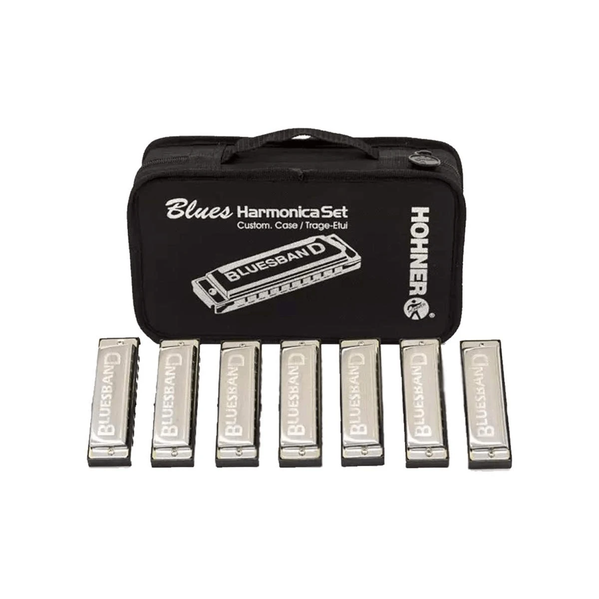 SET DE ARMÓNICAS 7 TONOS HOHNER BLUES BAND