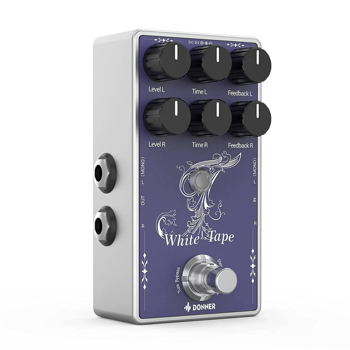 PEDAL DE DELAY DONNER WHITE TAPE