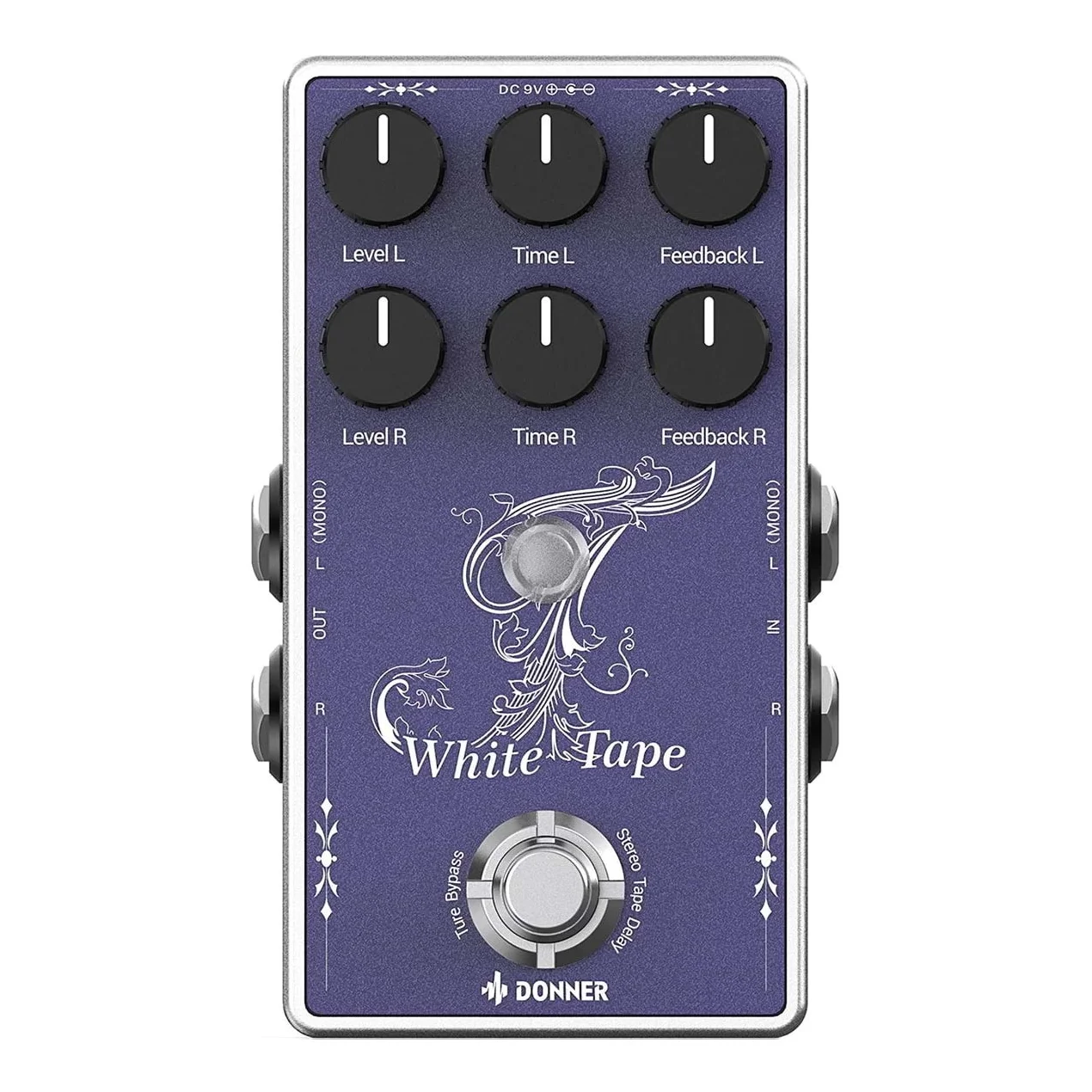 PEDAL DE DELAY DONNER WHITE TAPE